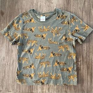 Tiger Pattern T-shirt